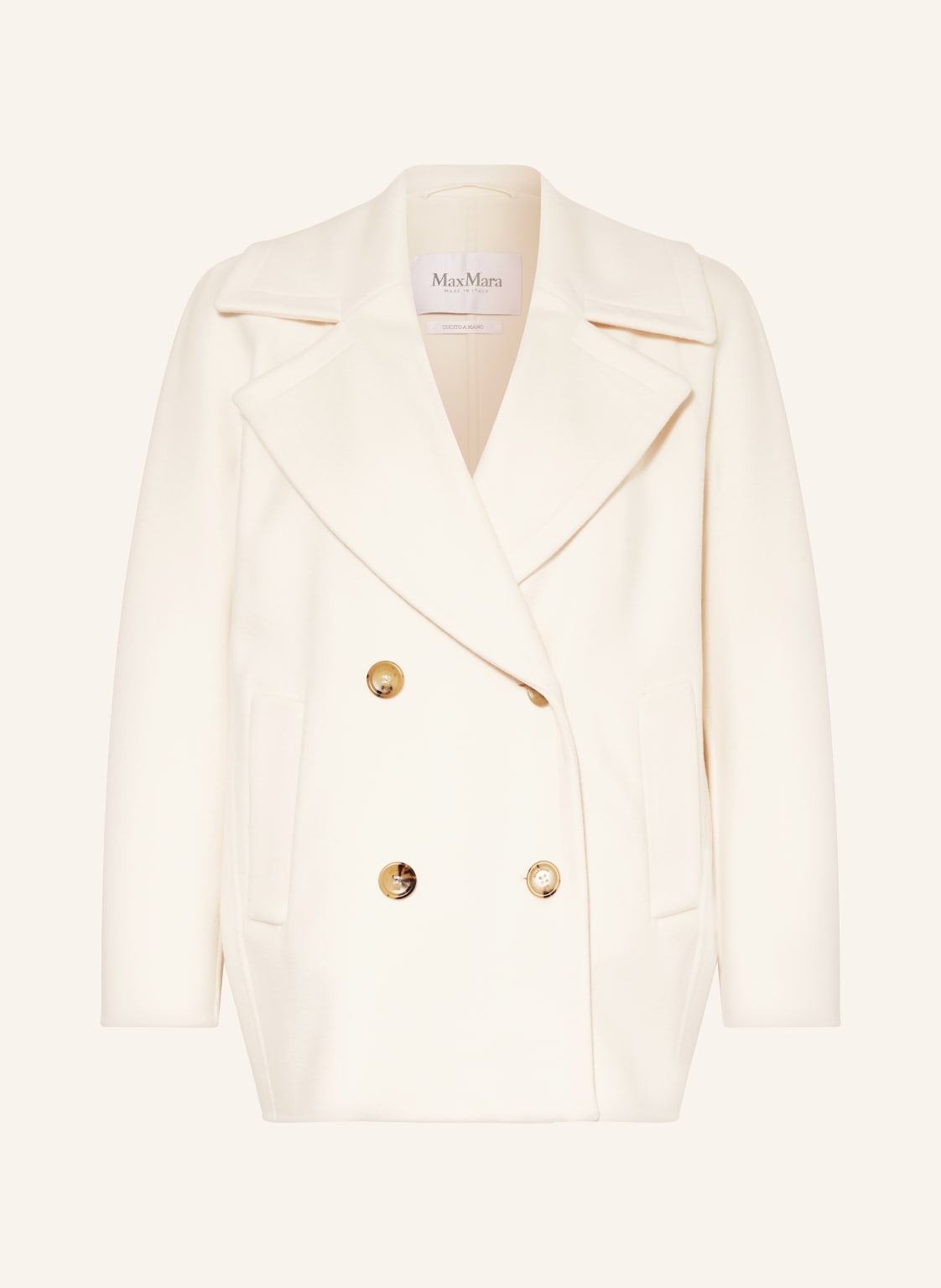 Max Mara Cabanjacke Edgard beige Max Mara Cabanjacke Edgard beige von Max Mara