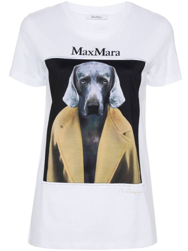 Max Mara Cipria T-shirt - White von Max Mara