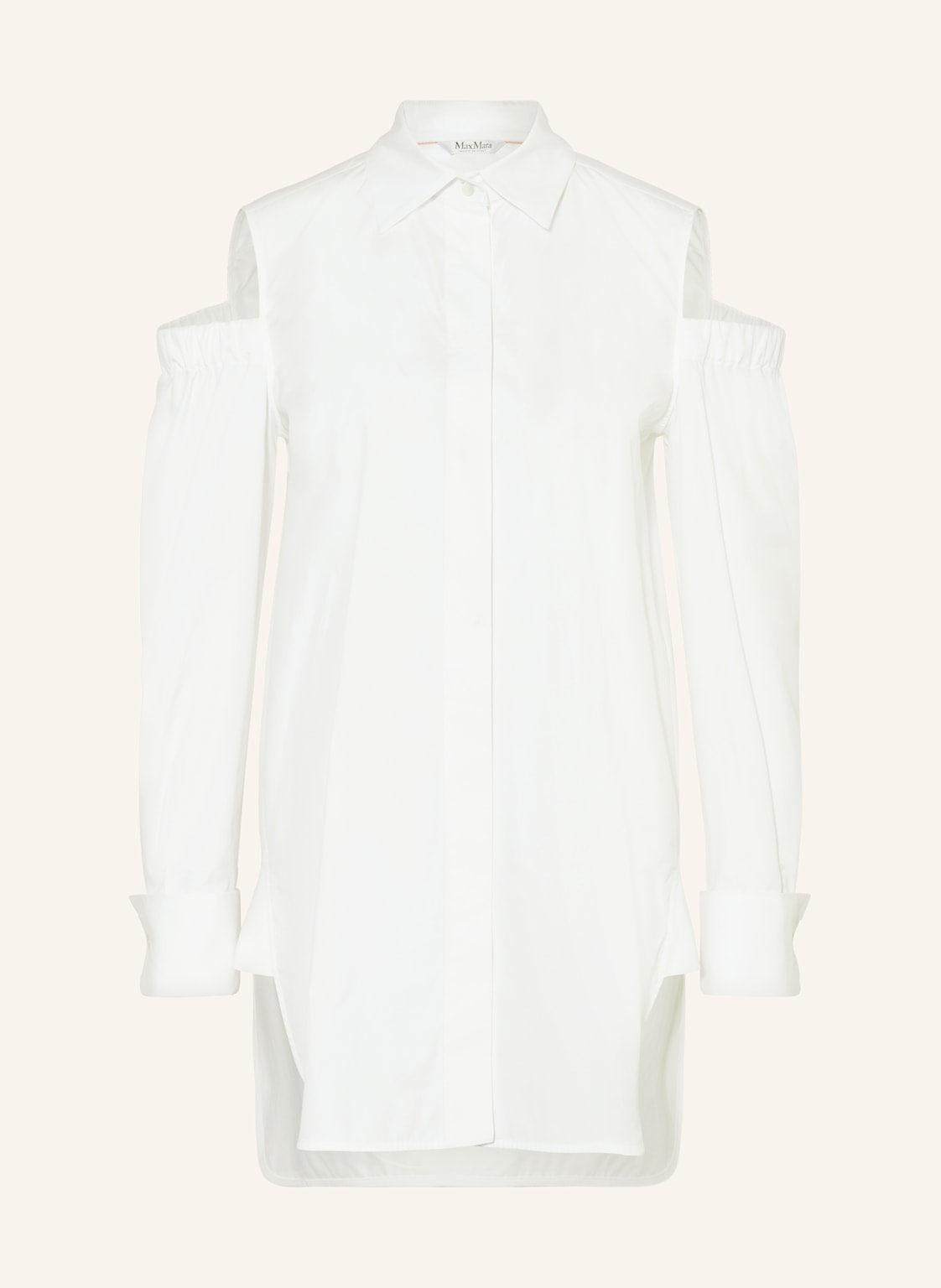 Max Mara Cold-Shoulder-Bluse Ragni weiss Max Mara Cold-Shoulder-Bluse Ragni weiss von Max Mara