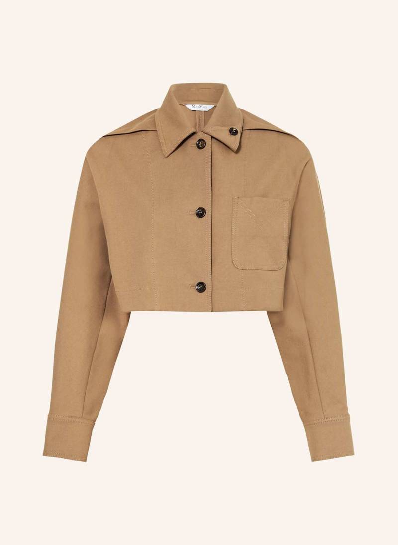 Max Mara Cropped-Jacke Smalto braun von Max Mara
