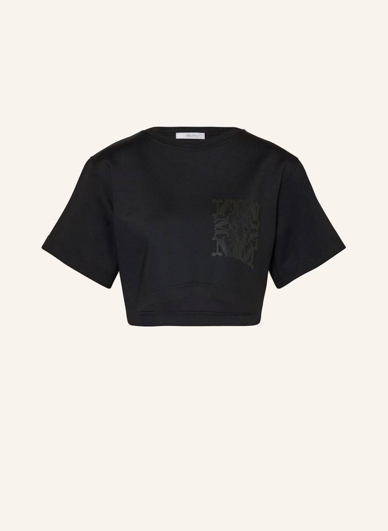 Max Mara Cropped-Shirt Messico schwarz von Max Mara