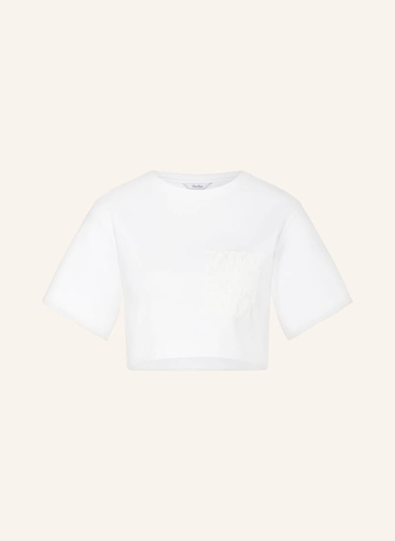 Max Mara Cropped-Shirt Messico weiss von Max Mara