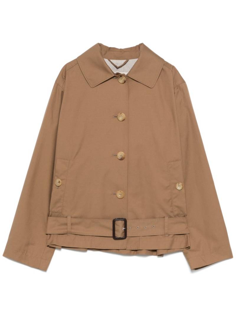 Max Mara Ctrench jacket - Brown von Max Mara