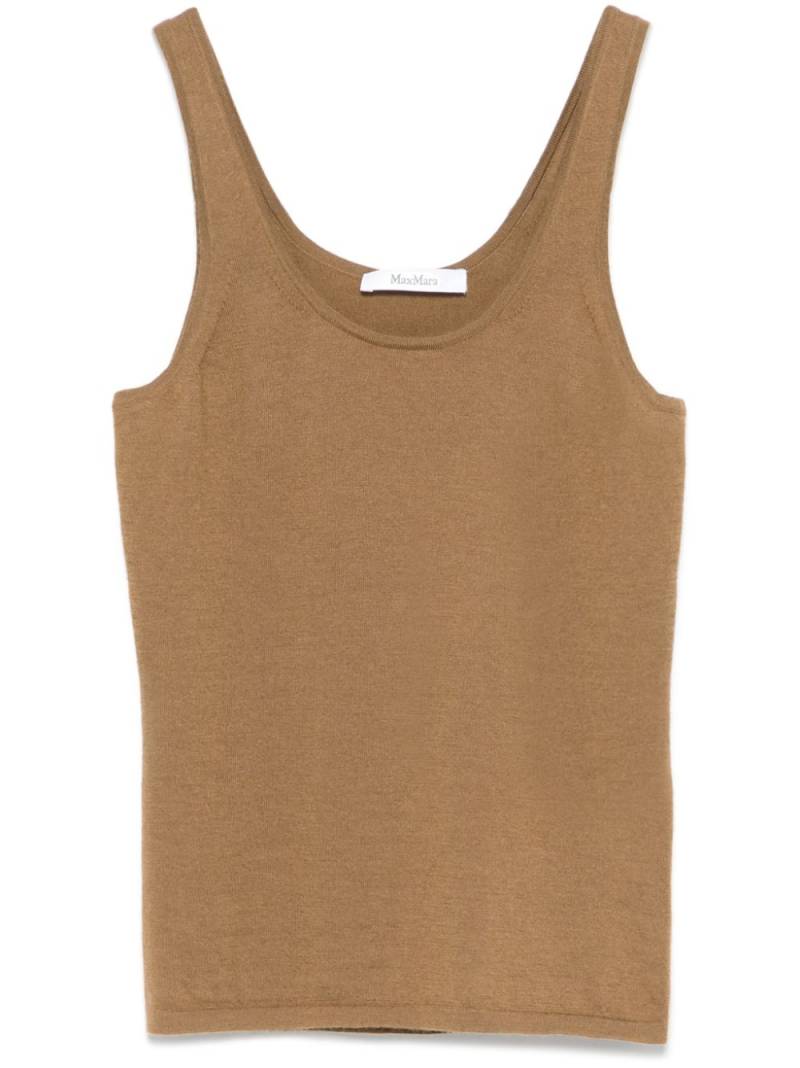 Max Mara Dinda tank top - Brown von Max Mara