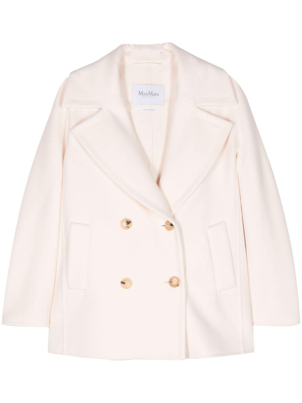 Max Mara Edgard wool peacoat - Pink von Max Mara