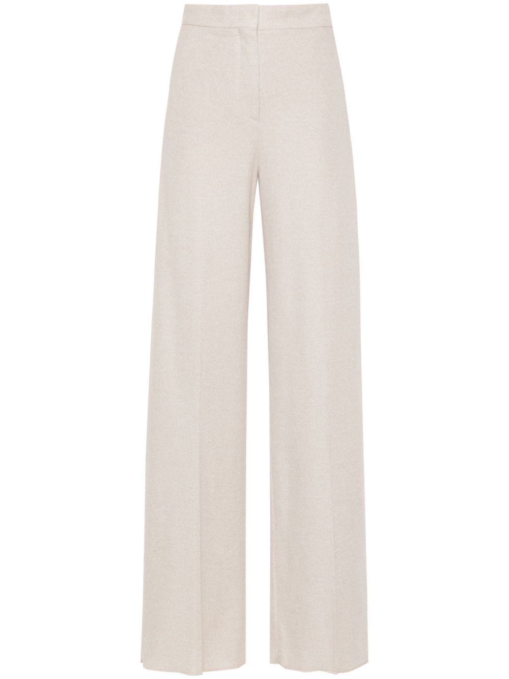 Max Mara Giallo wide-leg trousers - Neutrals von Max Mara