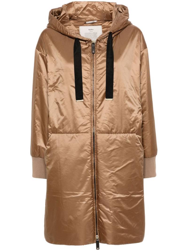 Max Mara Greenf padded hooded jacket - Brown von Max Mara