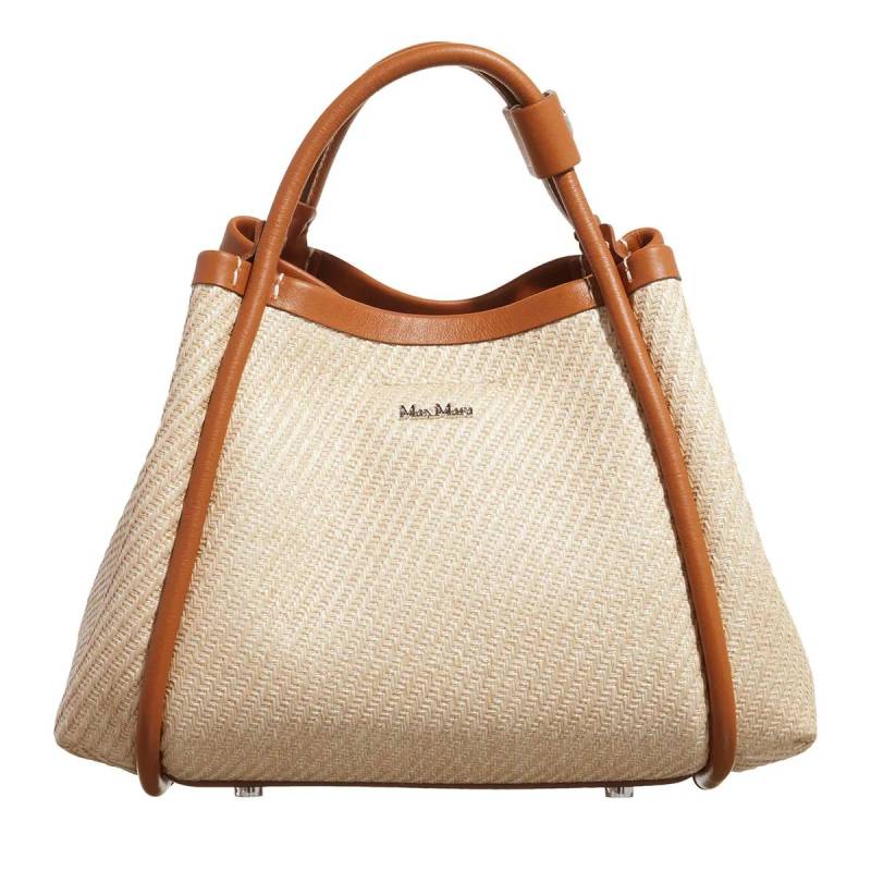 Max Mara Handtasche - Summermarinexs - Gr. unisize - in Beige - für Damen von Max Mara