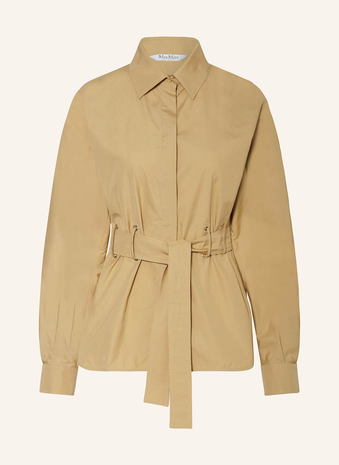 Max Mara Hemdbluse Juglas beige Max Mara Hemdbluse Juglas beige von Max Mara