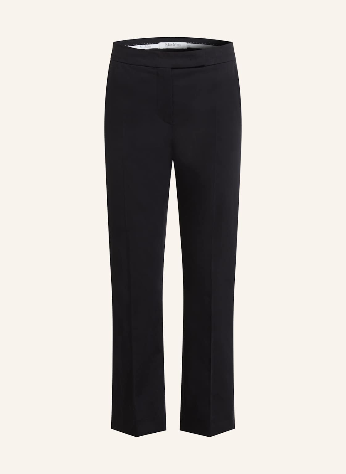 Max Mara Hose Okra schwarz von Max Mara