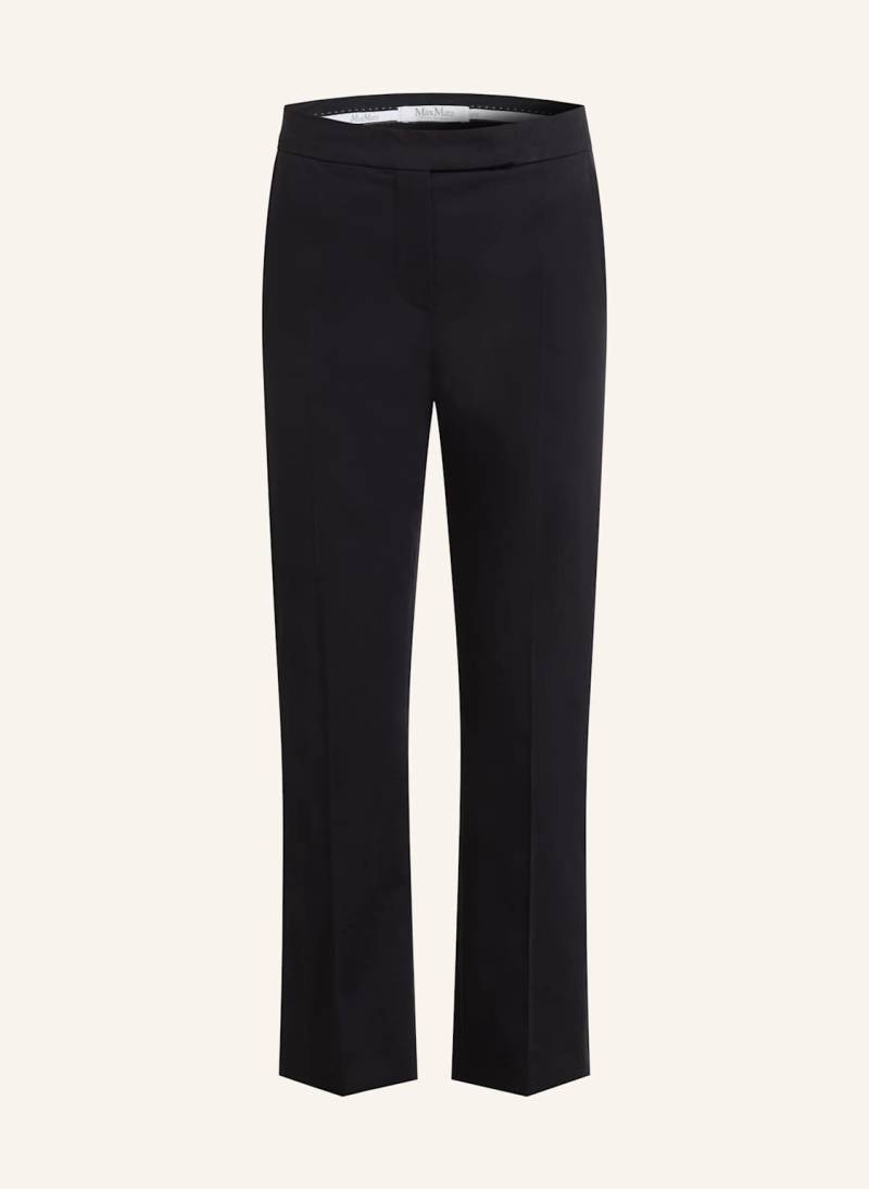 Max Mara Hose Okra schwarz von Max Mara