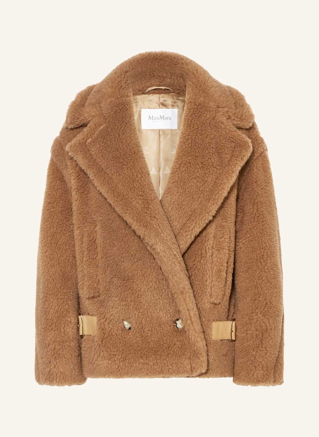 Max Mara Kamelhaar-Jacke Vanadio braun von Max Mara