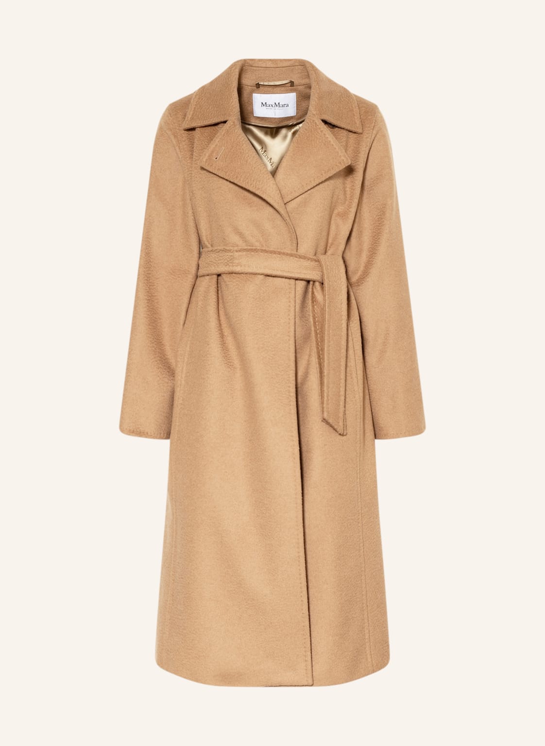 Max Mara Kamelhaar-Mantel 3manuel beige von Max Mara