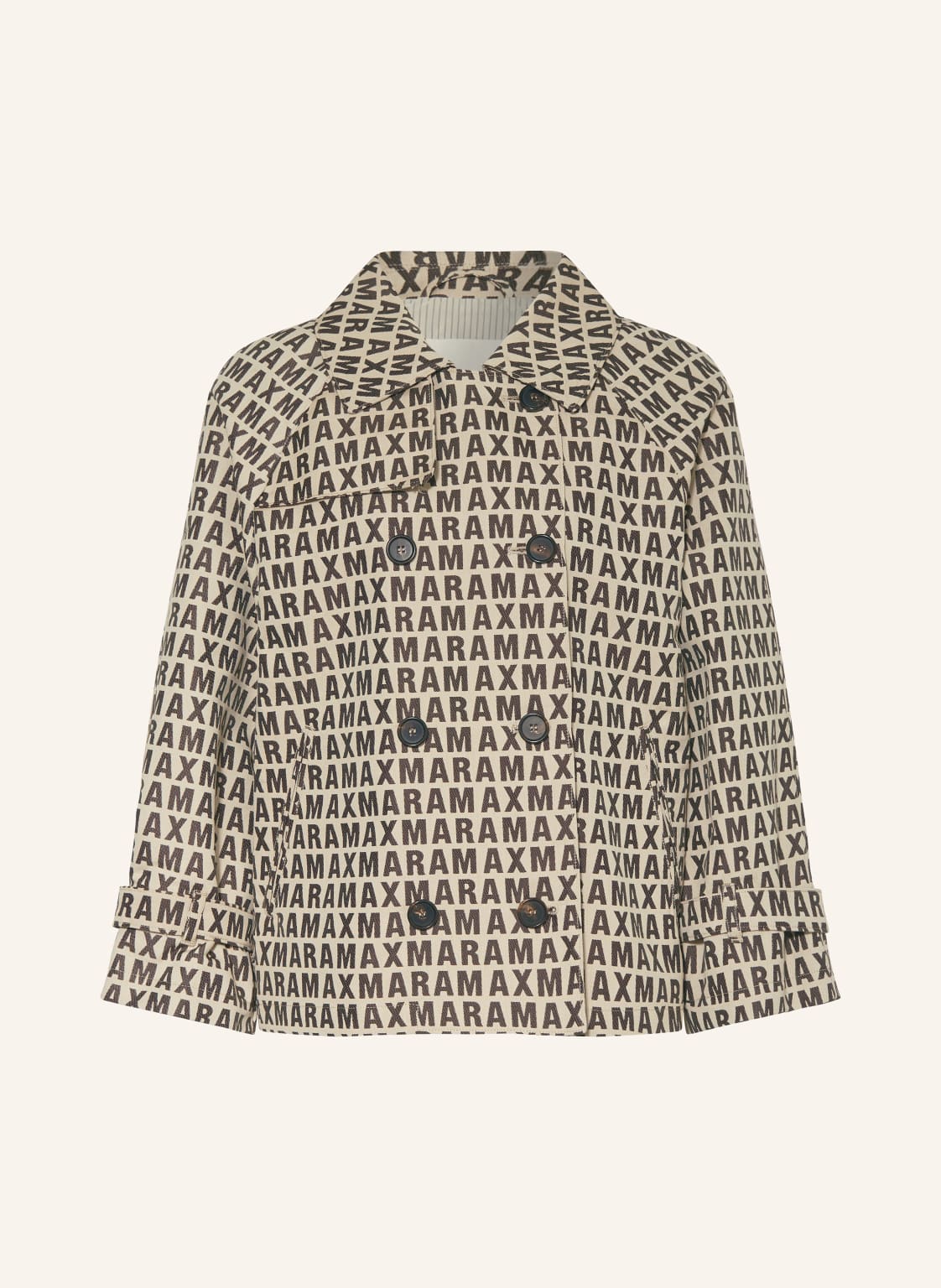 Max Mara The Cube Kastenjacke Jacqueline beige Max Mara The Cube Kastenjacke Jacqueline beige von Max Mara The Cube