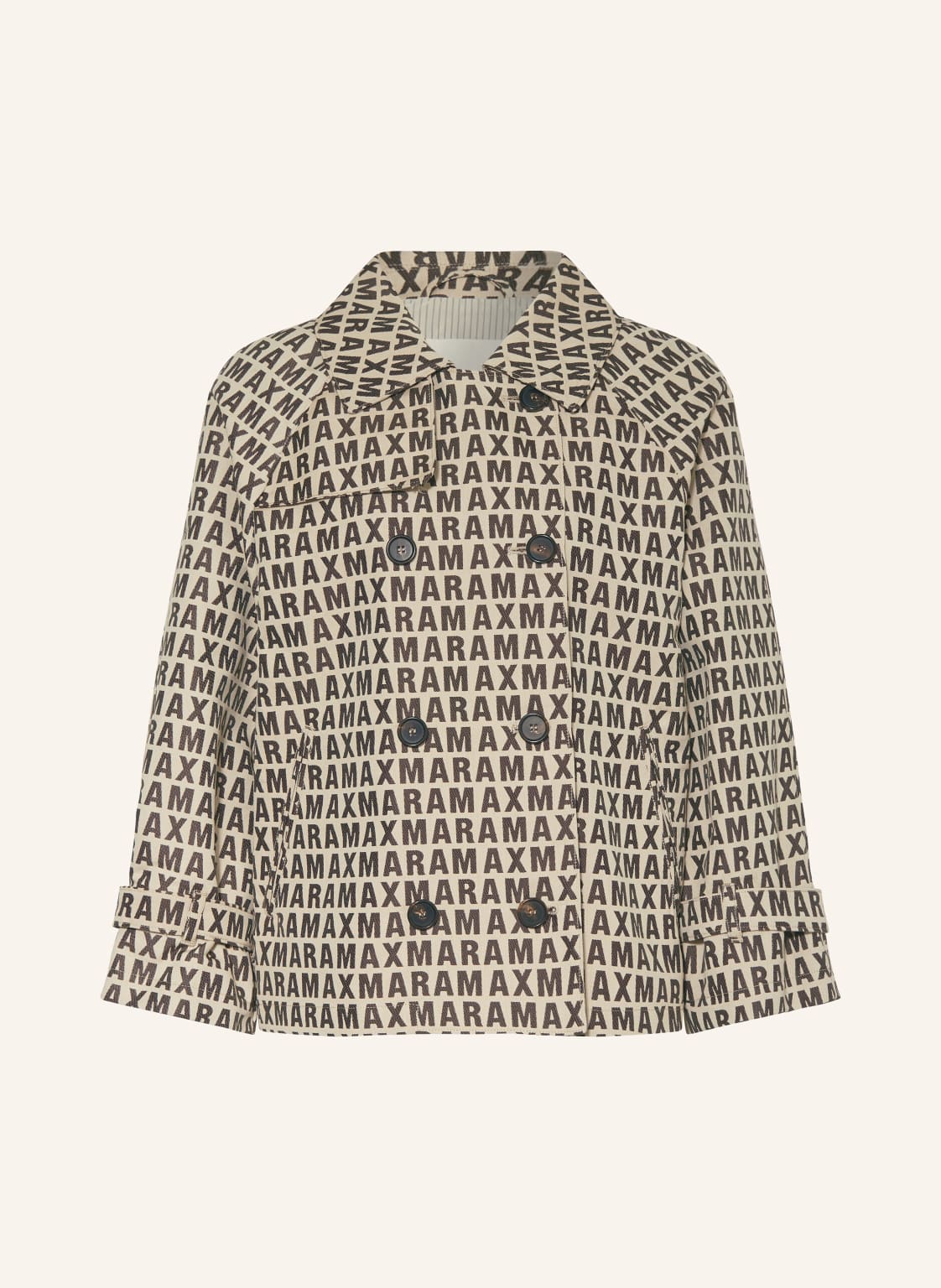 Max Mara The Cube Kastenjacke Jacqueline beige von Max Mara The Cube