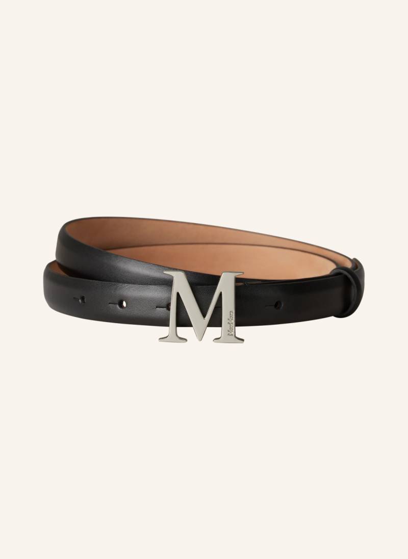 Max Mara Ledergürtel mclassic20 schwarz von Max Mara