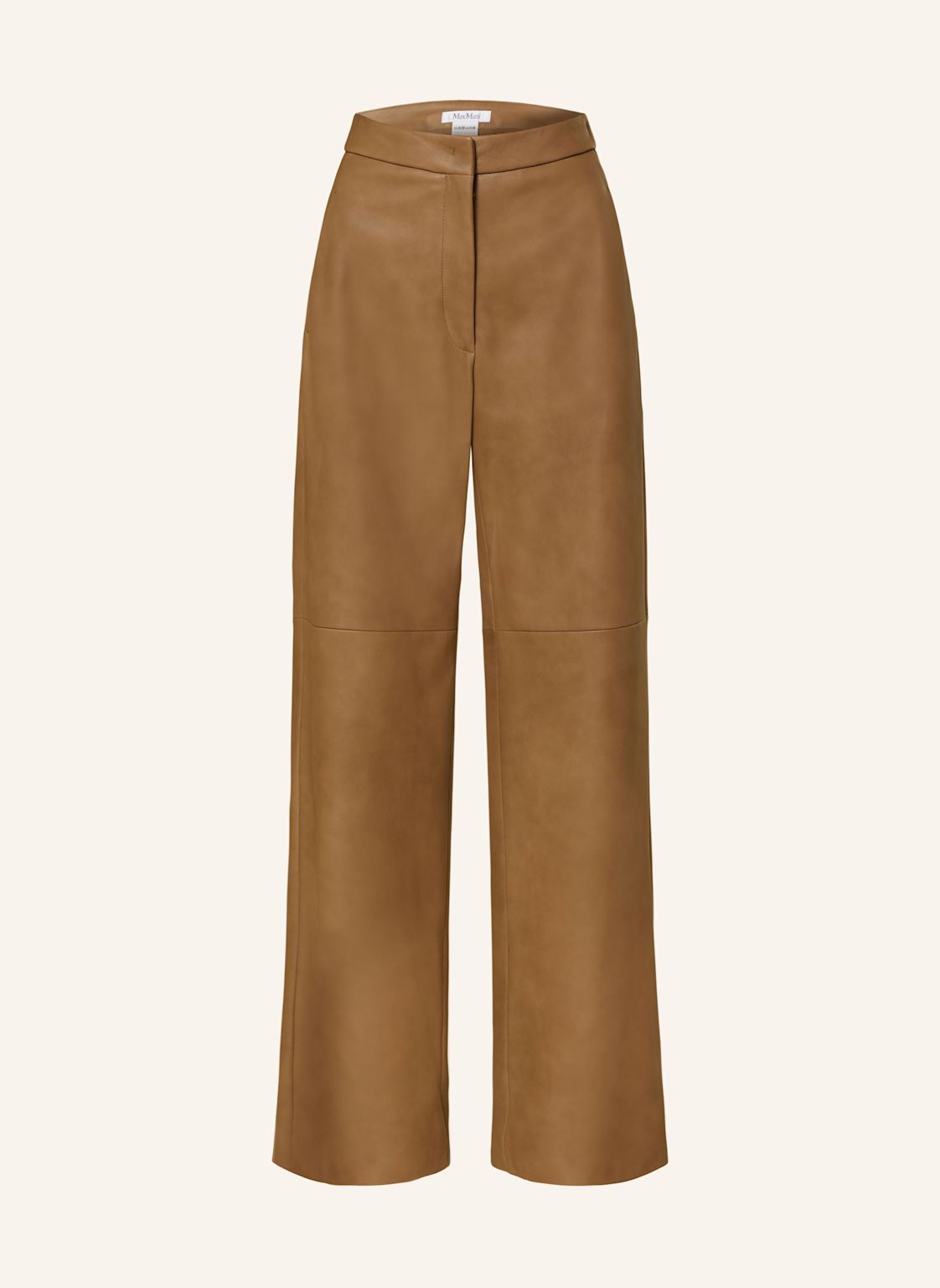 Max Mara Lederhose Getti braun von Max Mara