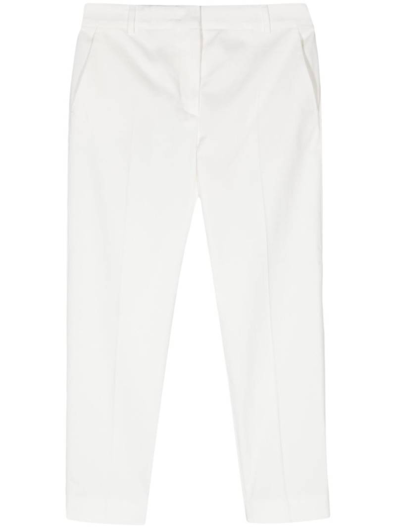 Max Mara Lince mid-rise tapered trousers - White von Max Mara