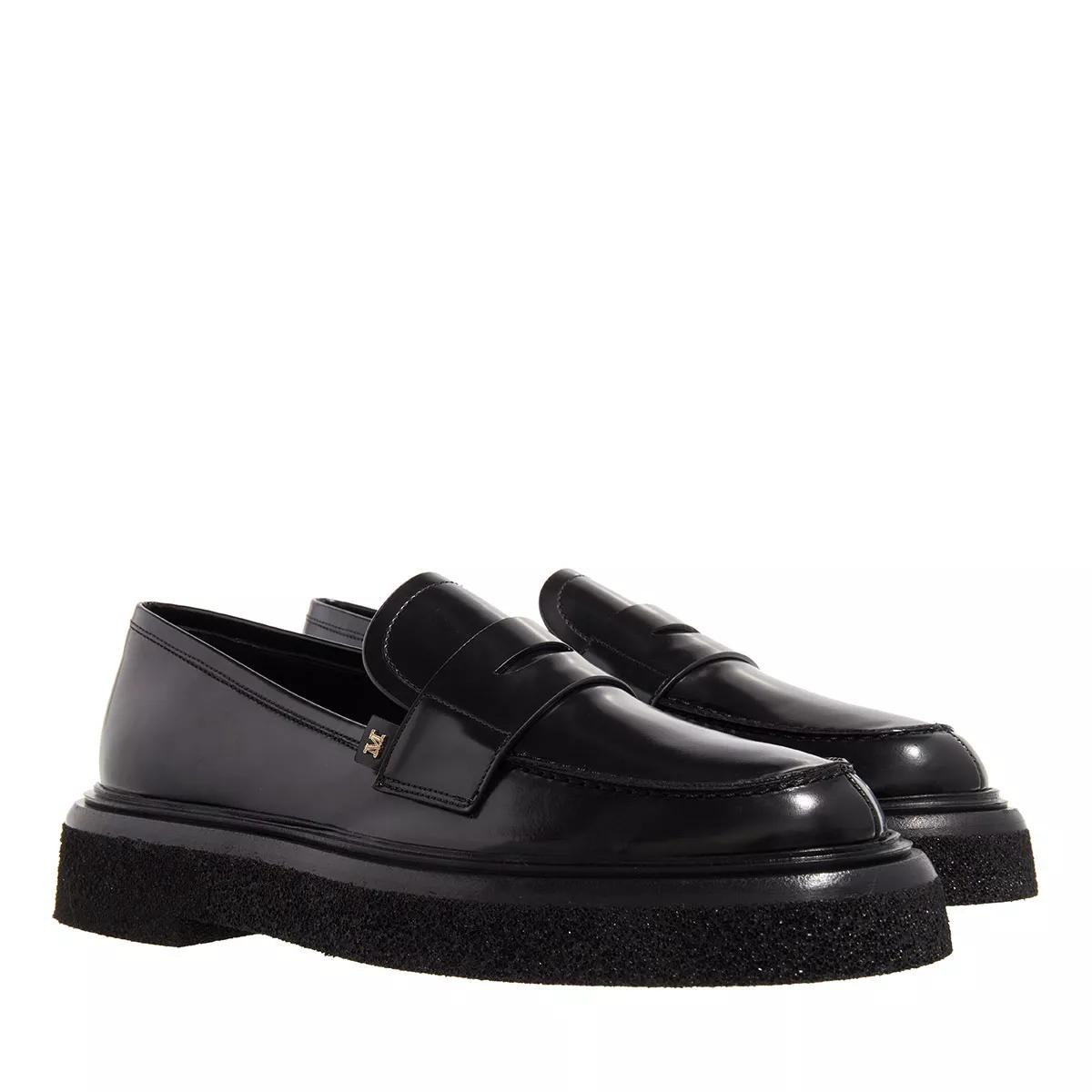 Max Mara Loafer - Crepeloafer - Gr. 40 (EU) - in Schwarz - für Damen von Max Mara