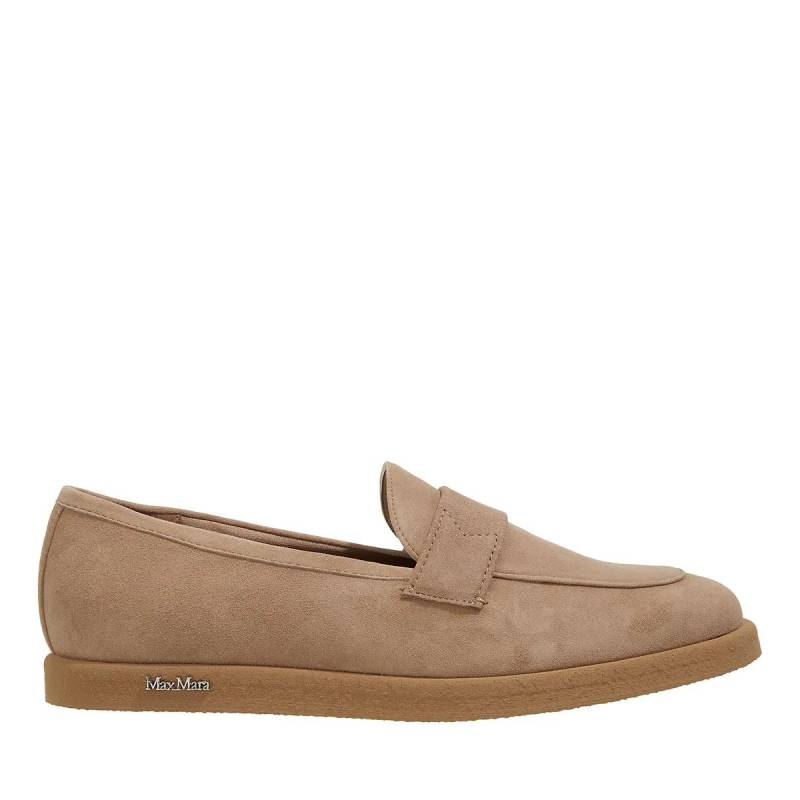 Max Mara Loafer - Softmoc - Gr. 36 (EU) - in Beige - für Damen von Max Mara