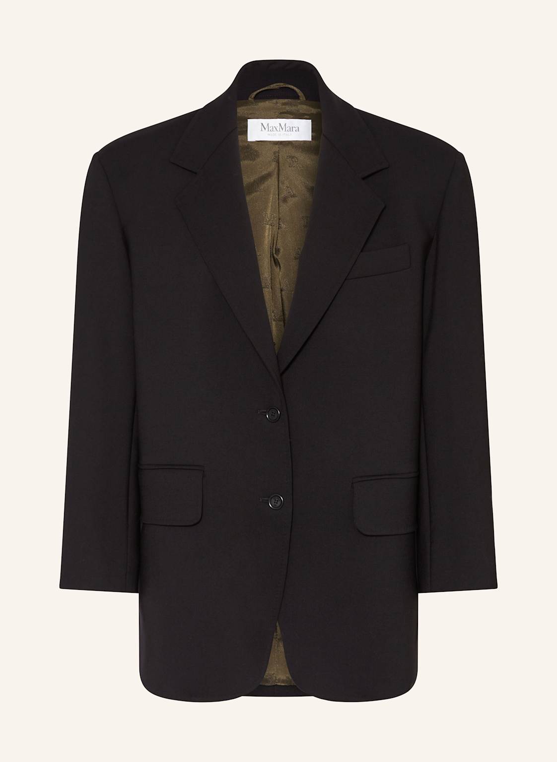 Max Mara Longblazer Suez schwarz von Max Mara