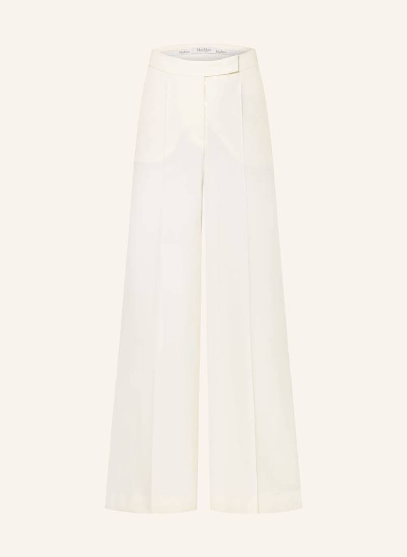 Max Mara Marlenehose Ninfa weiss von Max Mara