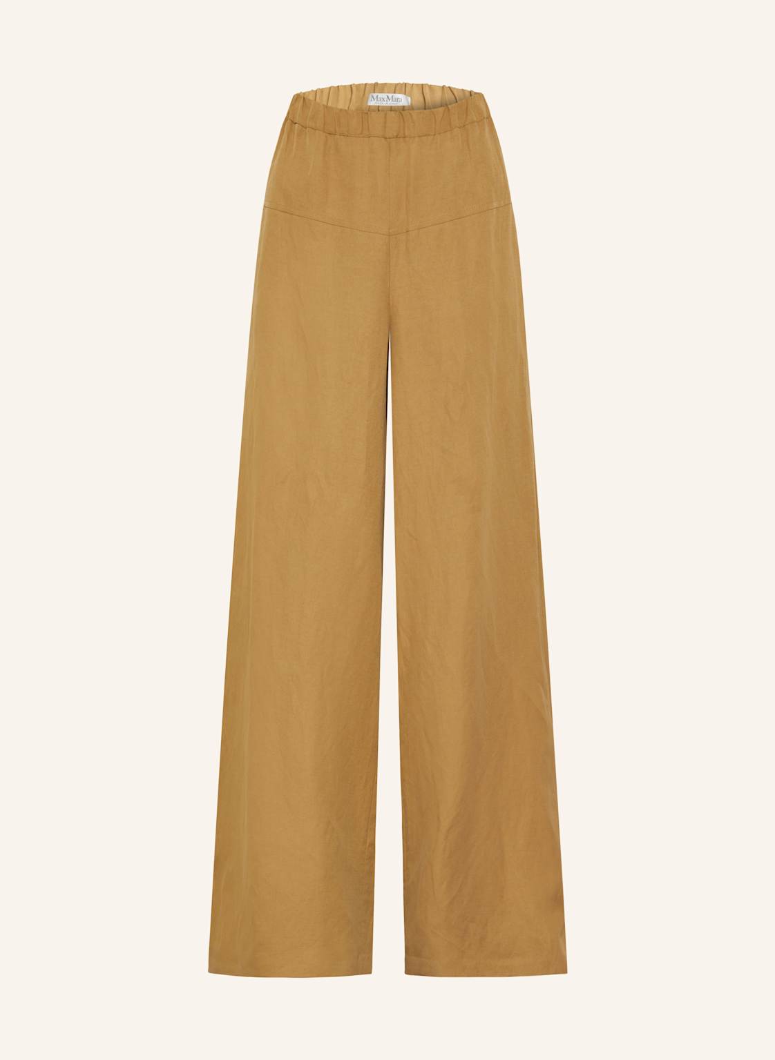 Max Mara Marlenehose Onore Mit Leinen Und Seide braun Max Mara Marlenehose Onore Mit Leinen Und Seide braun von Max Mara