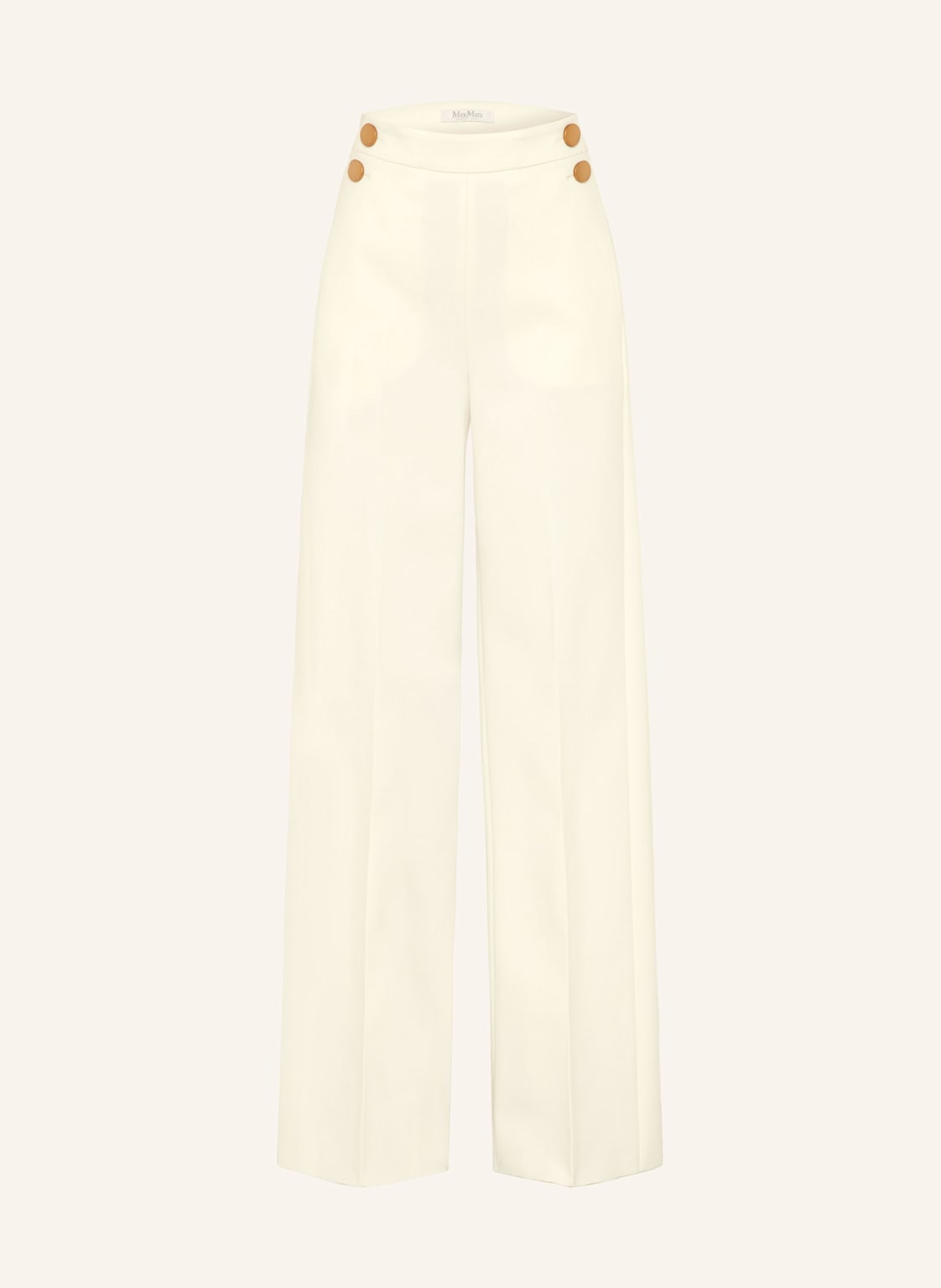 Max Mara Marlenehose Polonia weiss Max Mara Marlenehose Polonia weiss von Max Mara
