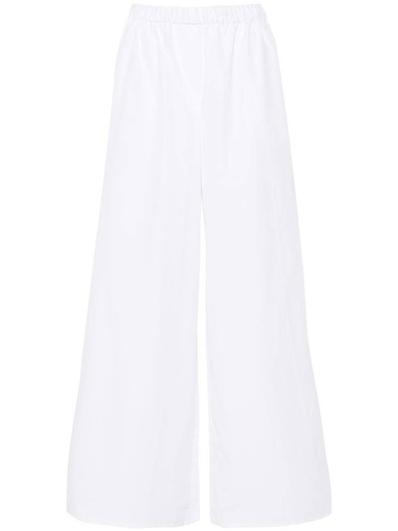 Max Mara Navigli wide-leg palazzo pants - White von Max Mara