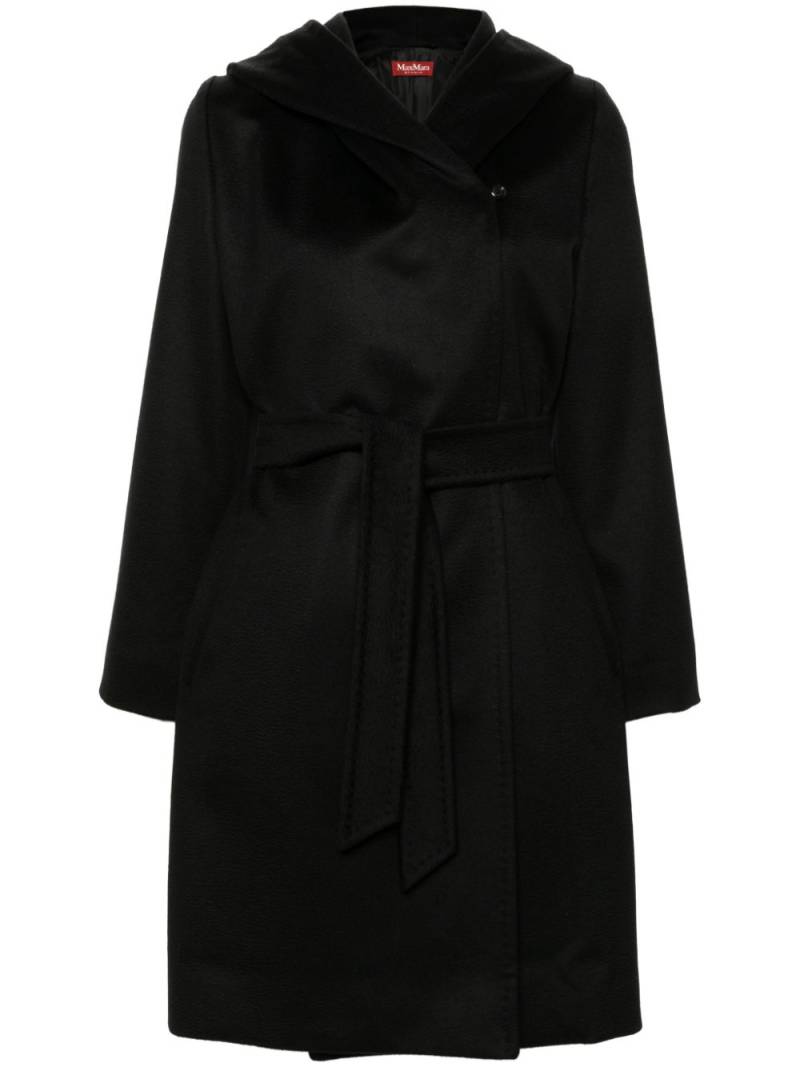 Max Mara Newmang long coat - Black von Max Mara