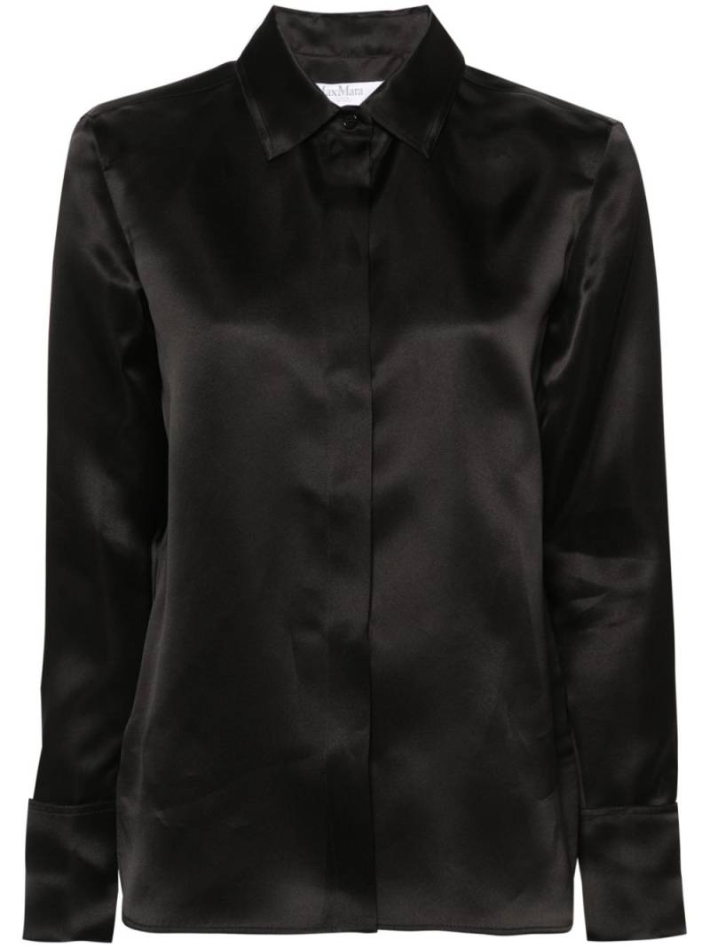 Max Mara Nola silk shirt - Black von Max Mara