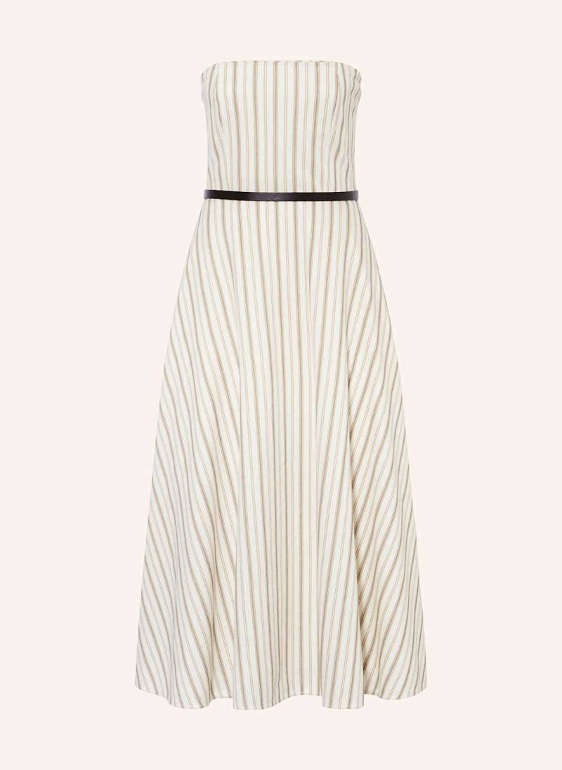Max Mara Off-Shoulder-Kleid Fervida Mit Leinen beige von Max Mara