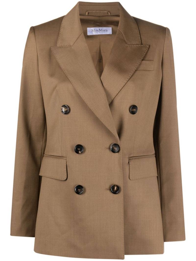 Max Mara Oppio double-breasted blazer - Brown von Max Mara