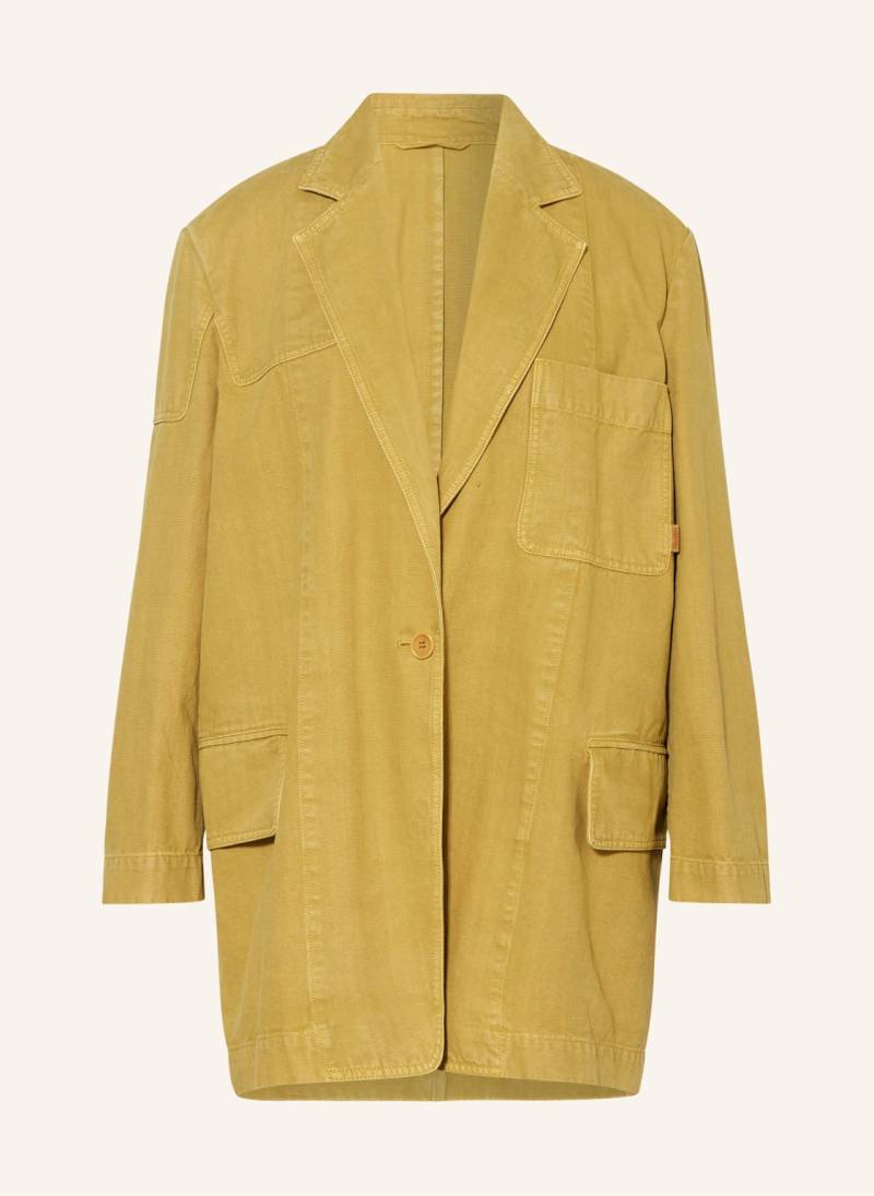 Max Mara Oversized-Blazer Dizzy gelb von Max Mara