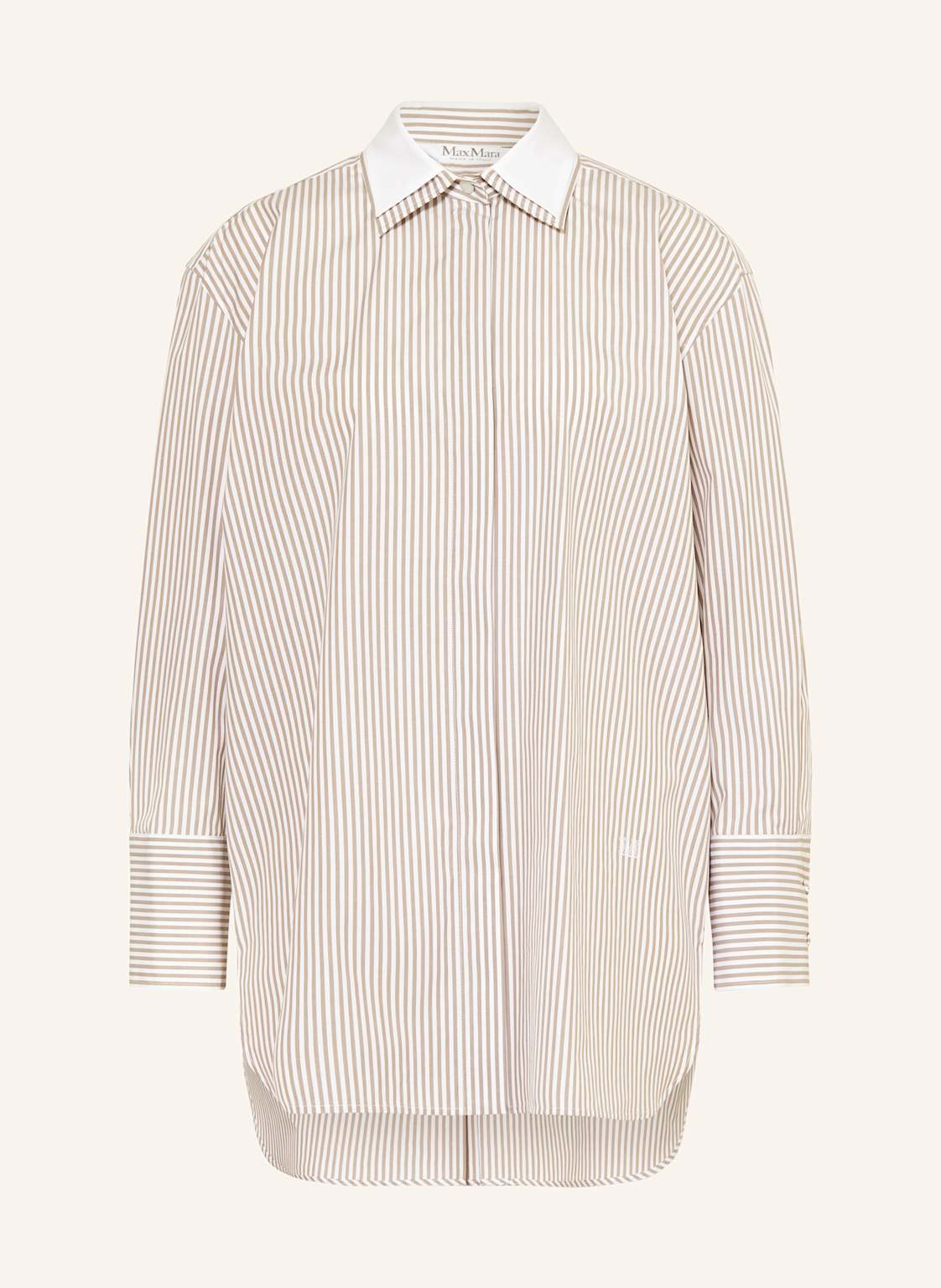 Max Mara Oversized-Hemdbluse Tubinga weiss Max Mara Oversized-Hemdbluse Tubinga weiss von Max Mara