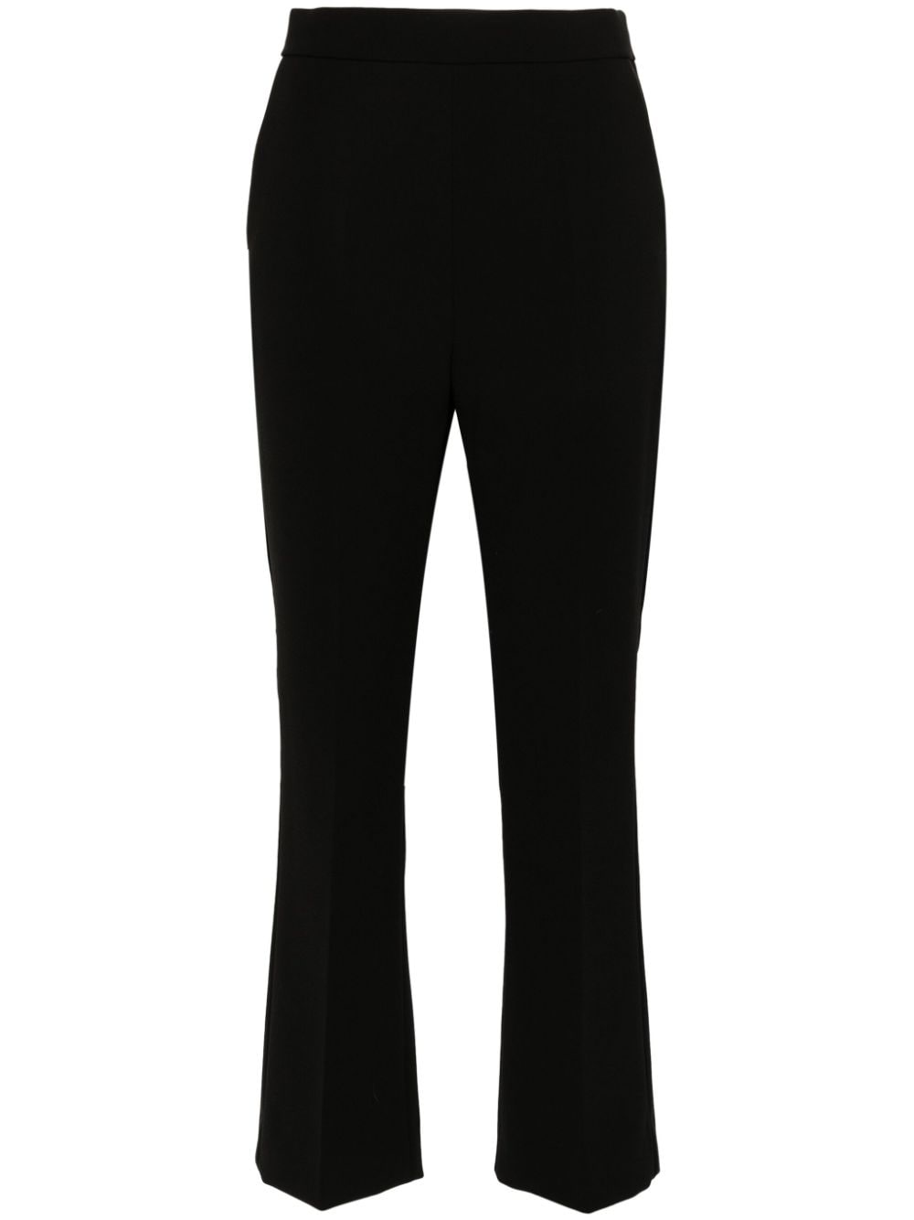 Max Mara Parata high-waist bootcut trousers - Black von Max Mara