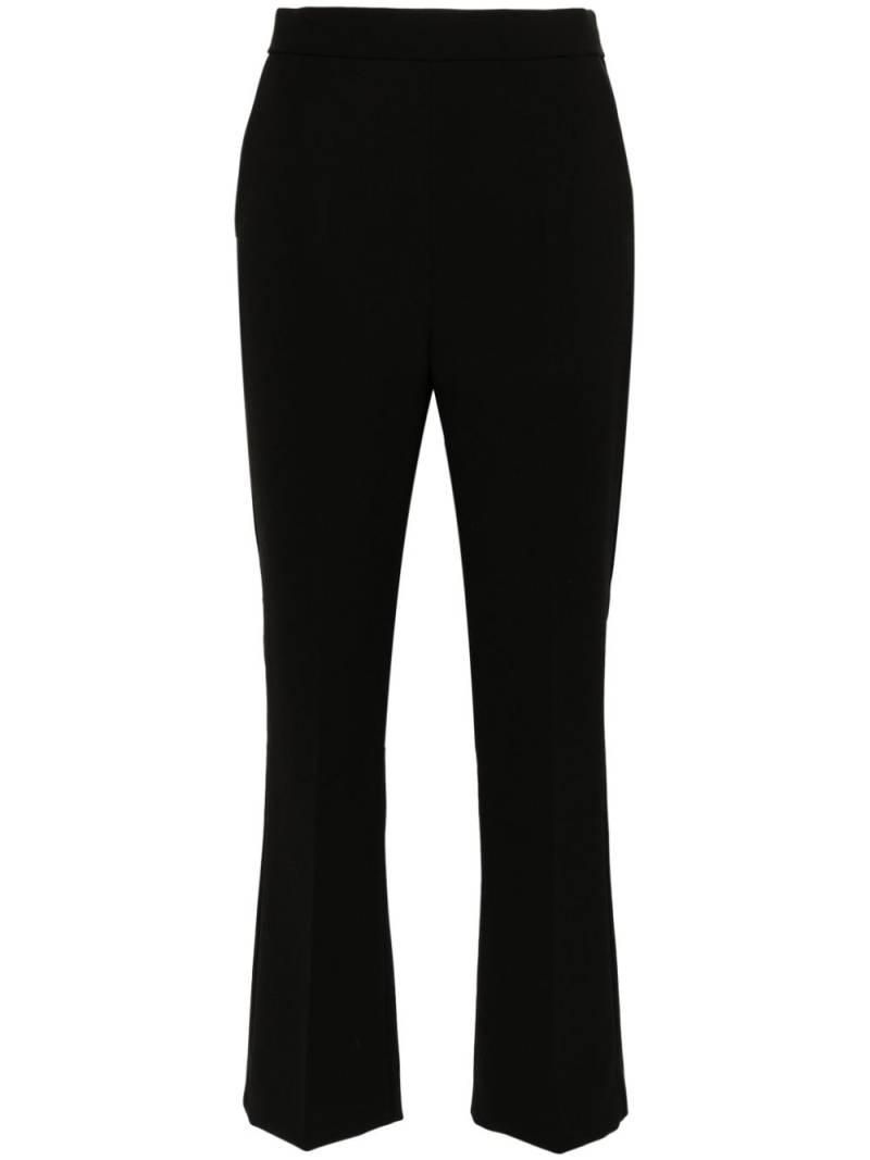 Max Mara Parata high-waist bootcut trousers - Black von Max Mara