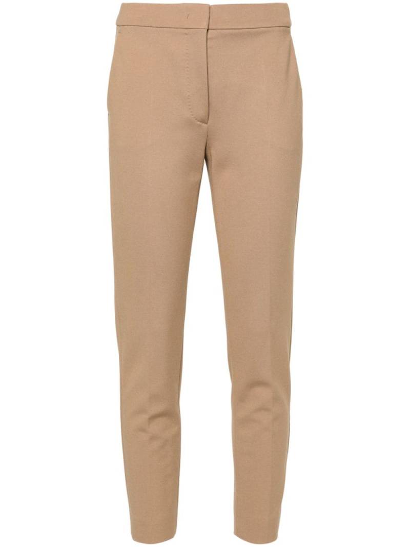 Max Mara Pegno jersey cigarette trousers - Neutrals von Max Mara