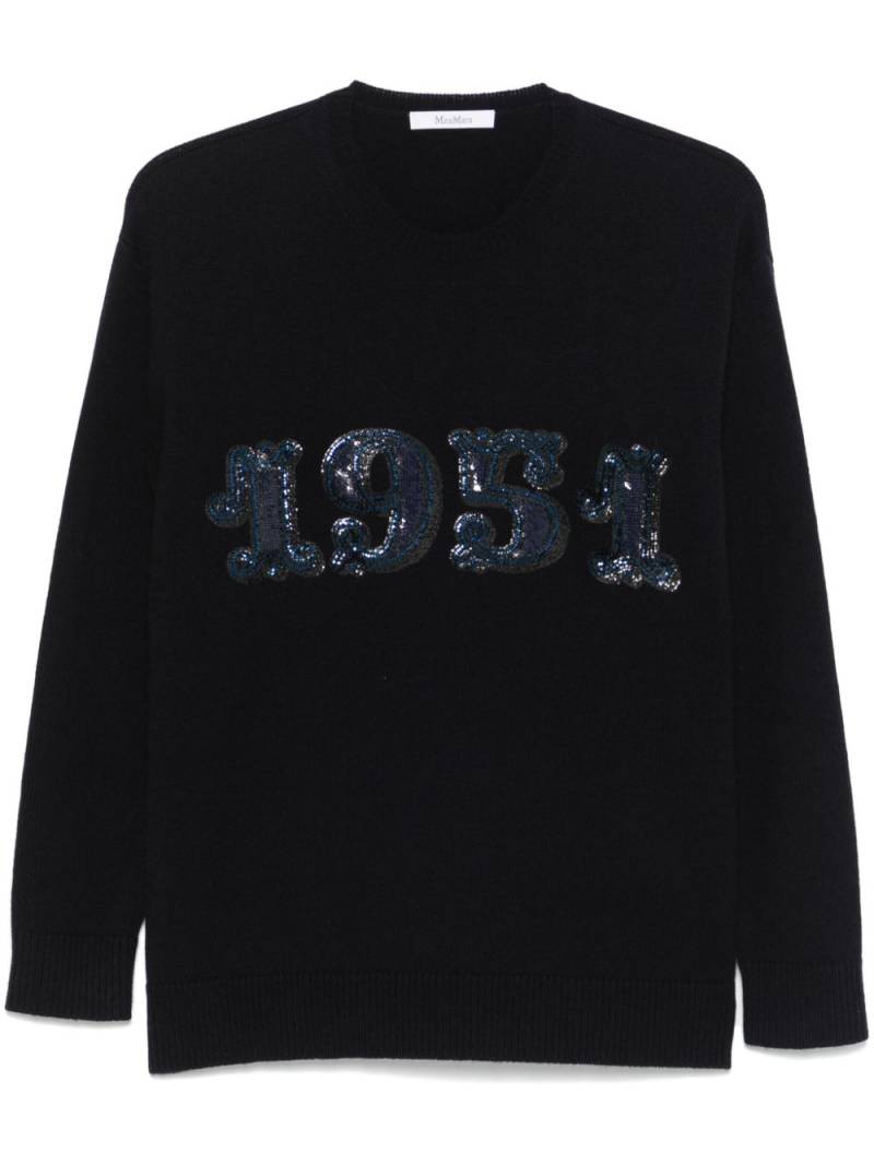 Max Mara Plata sweater - Blue von Max Mara