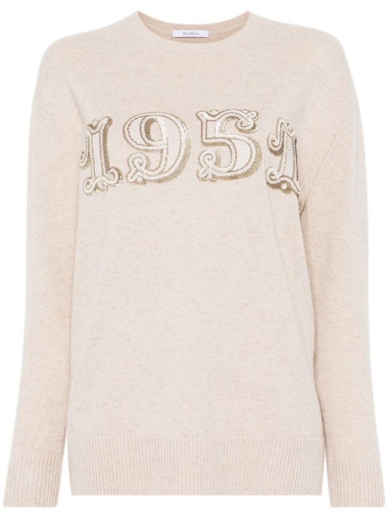 Max Mara Plata sweater - Neutrals von Max Mara