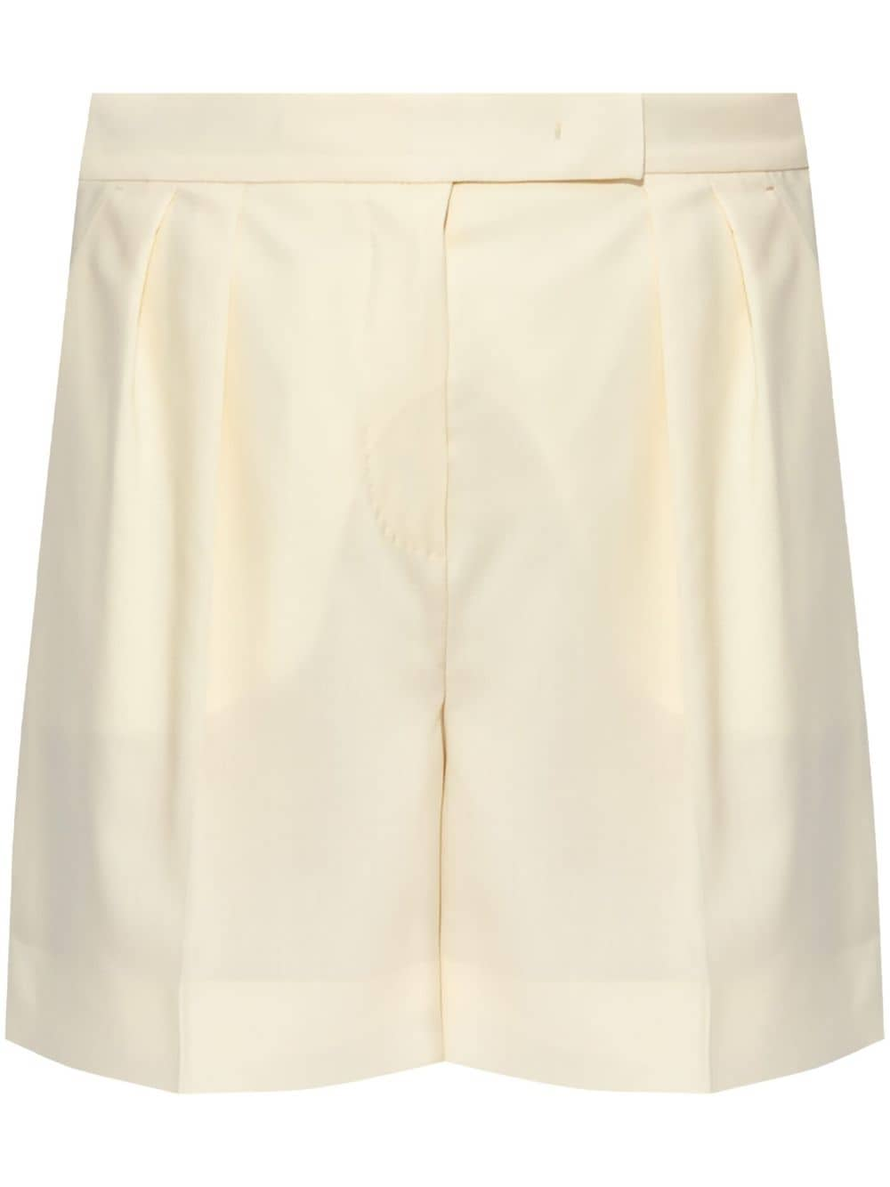 Max Mara Priamo wool shorts - Neutrals von Max Mara