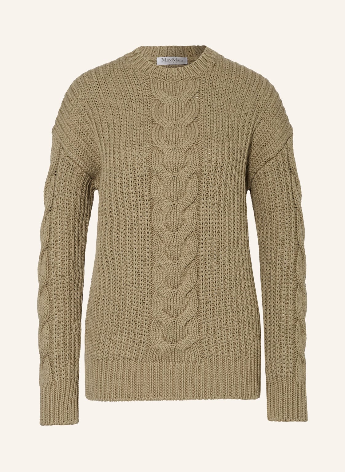 Max Mara Pullover Acciaio beige von Max Mara