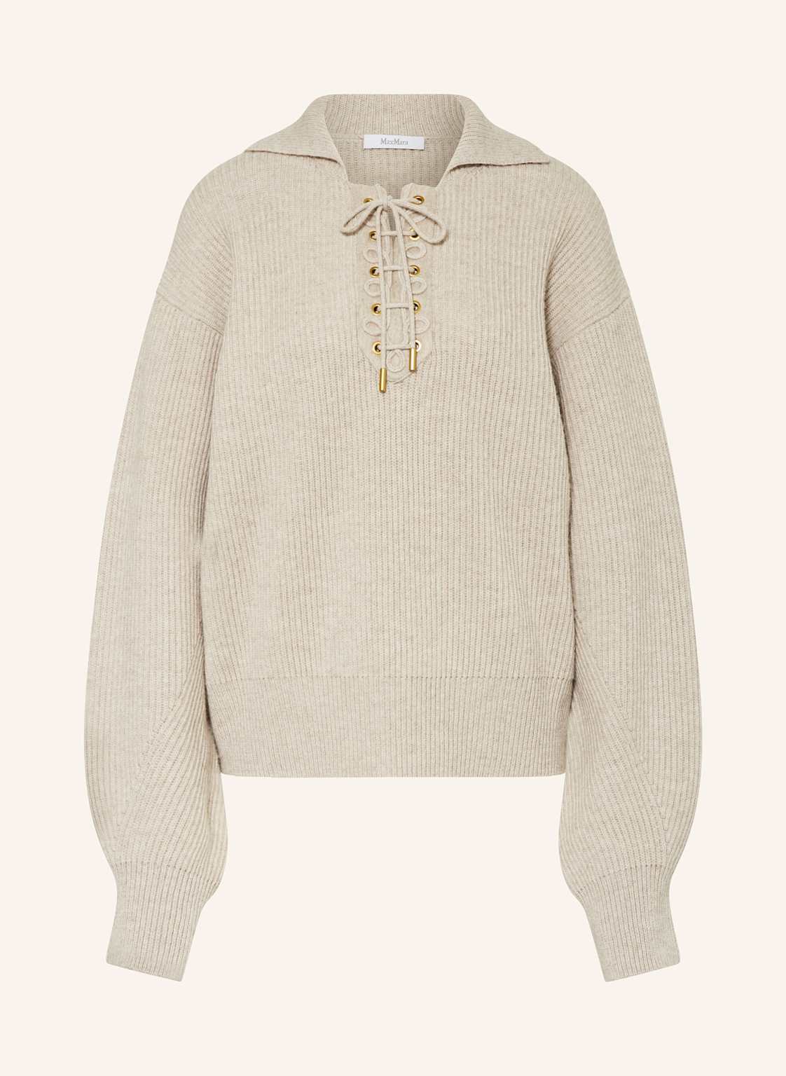 Max Mara Pullover Eccelso Mit Cashmere beige Max Mara Pullover Eccelso Mit Cashmere beige von Max Mara