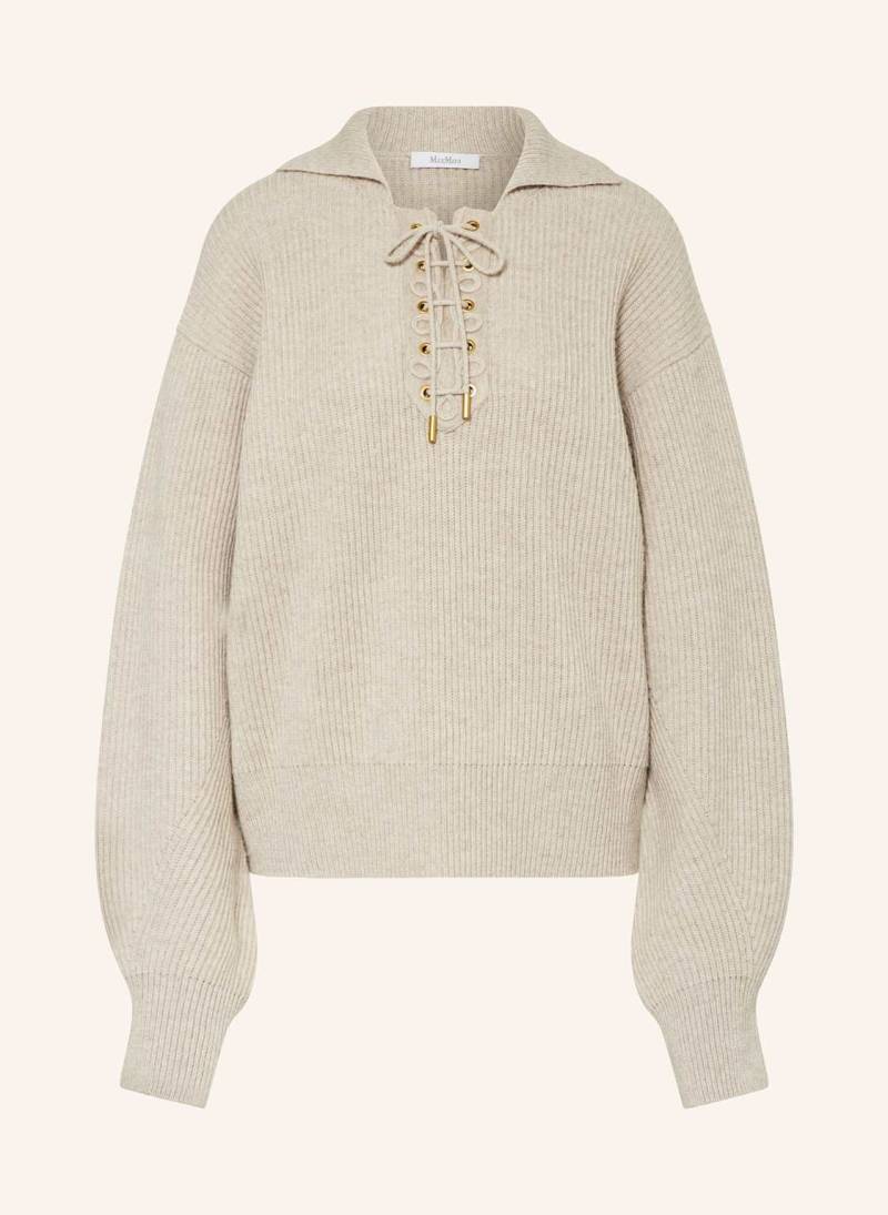 Max Mara Pullover Eccelso Mit Cashmere beige von Max Mara