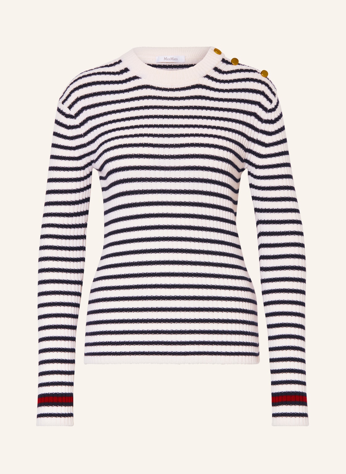 Max Mara Pullover Lari weiss Max Mara Pullover Lari weiss von Max Mara