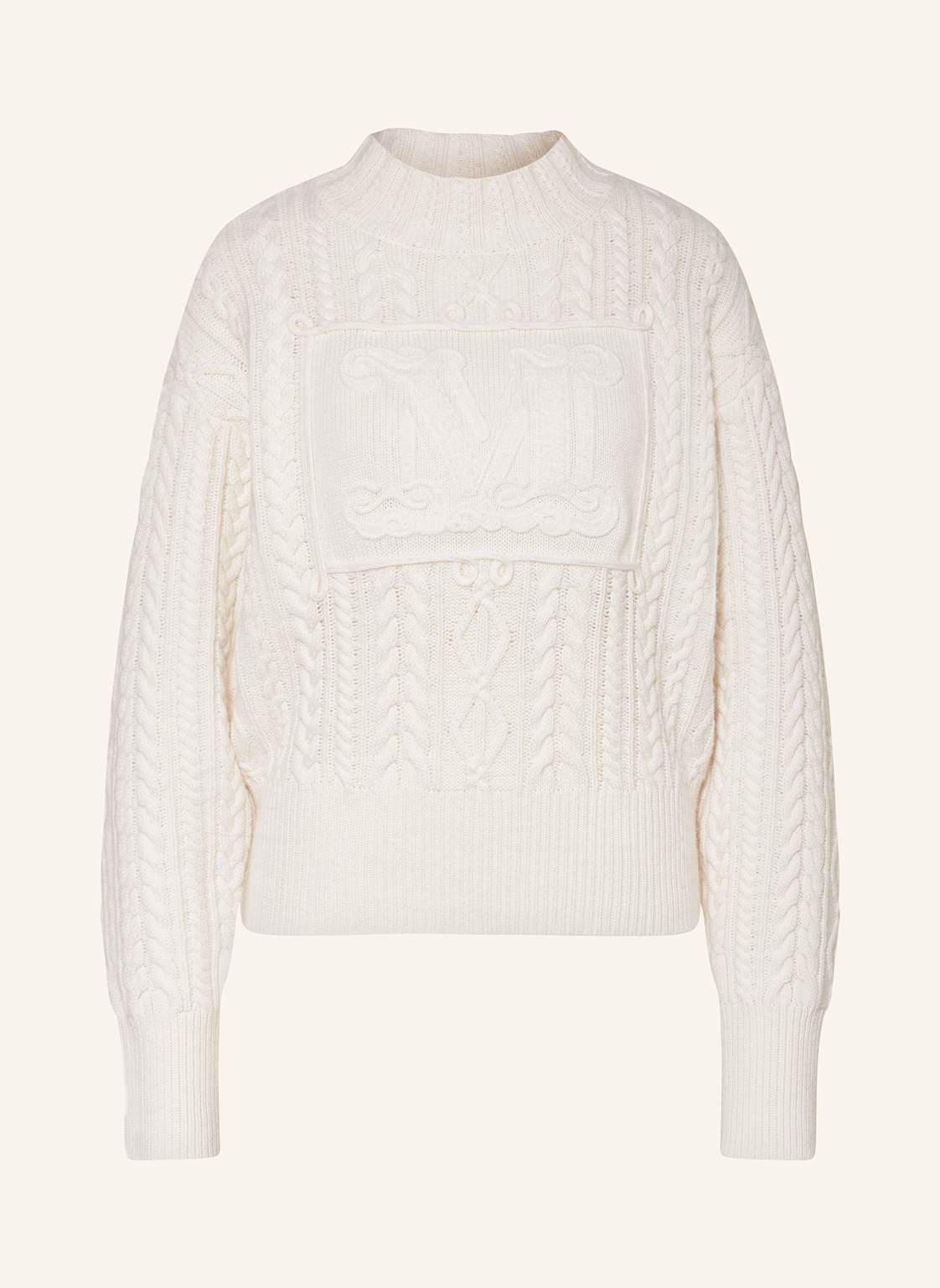 Max Mara Pullover Miranda Mit Cashmere weiss Max Mara Pullover Miranda Mit Cashmere weiss von Max Mara