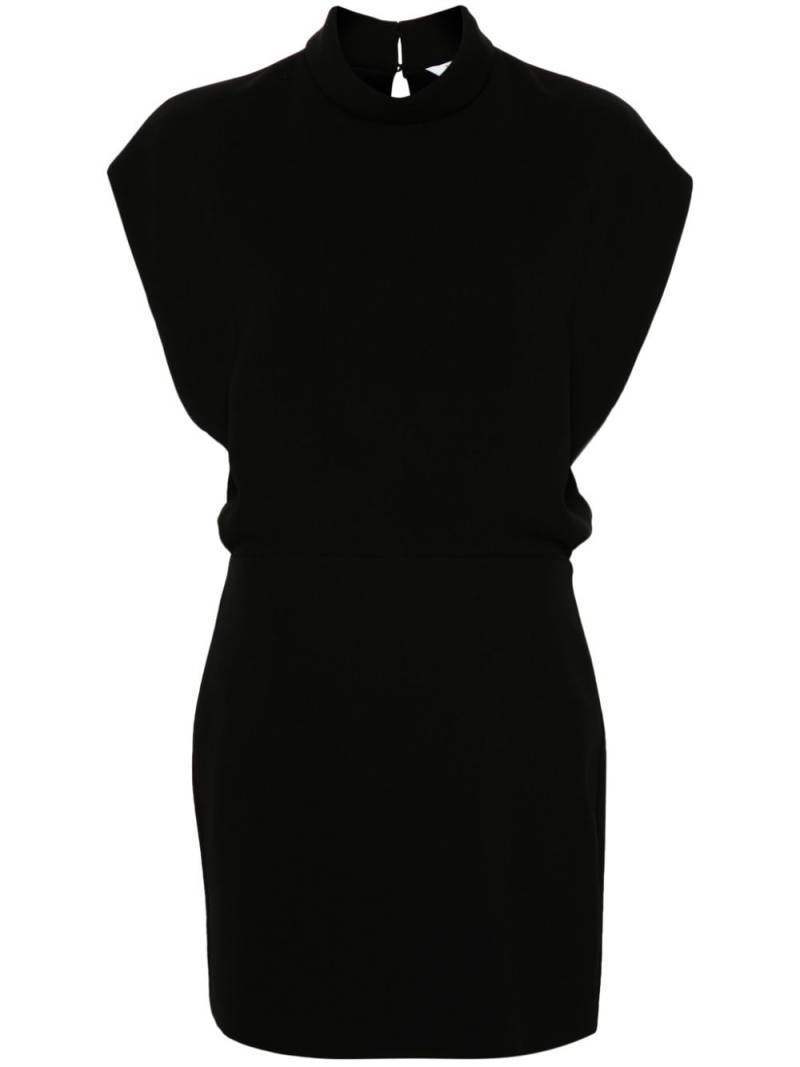 Max Mara Querce cady minidress - Black von Max Mara