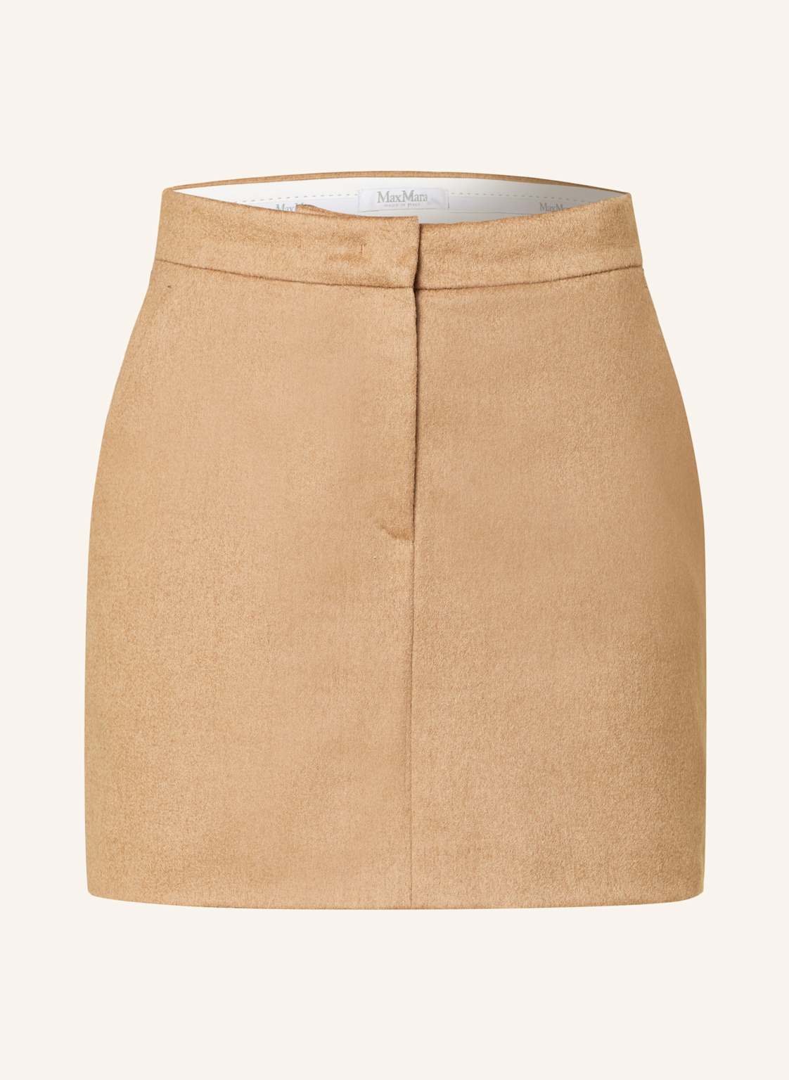 Max Mara Rock Ancella Aus Kamelhaar beige von Max Mara