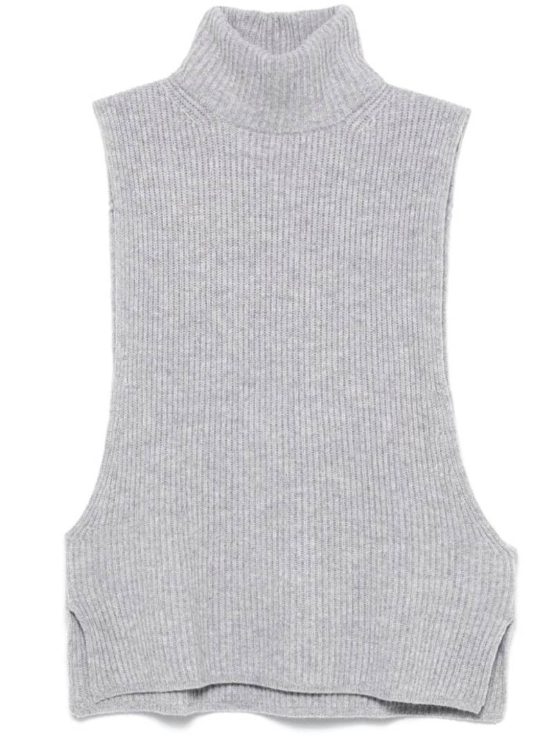 Max Mara Sabbia knitted top - Grey von Max Mara