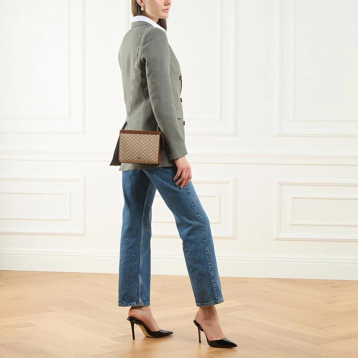 Max Mara Schultertasche - Mmtrousses - Gr. unisize - in Beige - für Damen Max Mara Schultertasche - Mmtrousses - Gr. unisize - in Beige - für Damen von Max Mara
